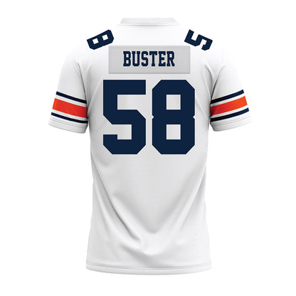 Auburn - NCAA Football : Tai Buster - White Premium Football Jersey-1