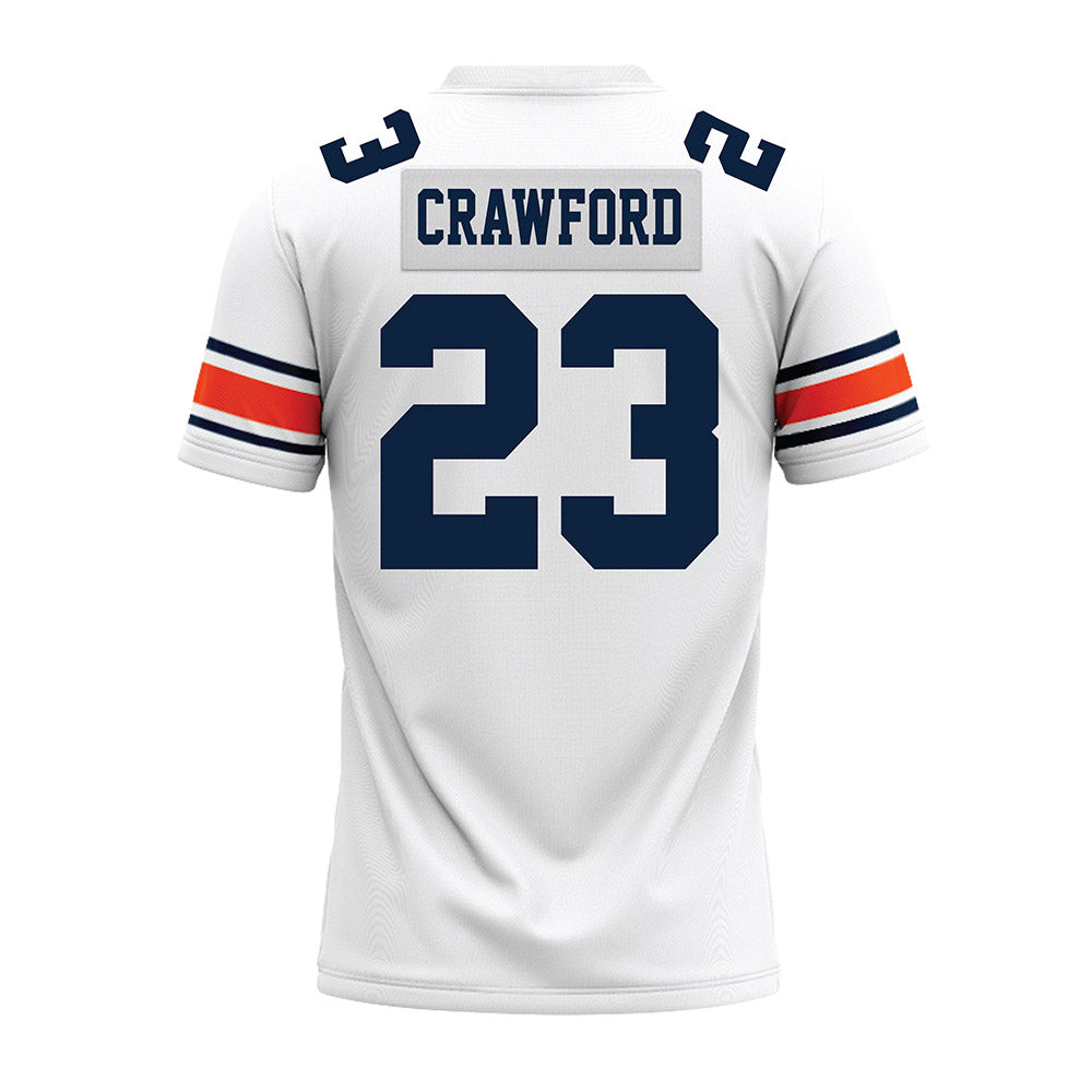 Auburn - NCAA Football : Jalyn Crawford - White Youth Premium Football Jersey