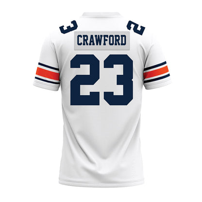 Auburn - NCAA Football : Jalyn Crawford - White Youth Premium Football Jersey