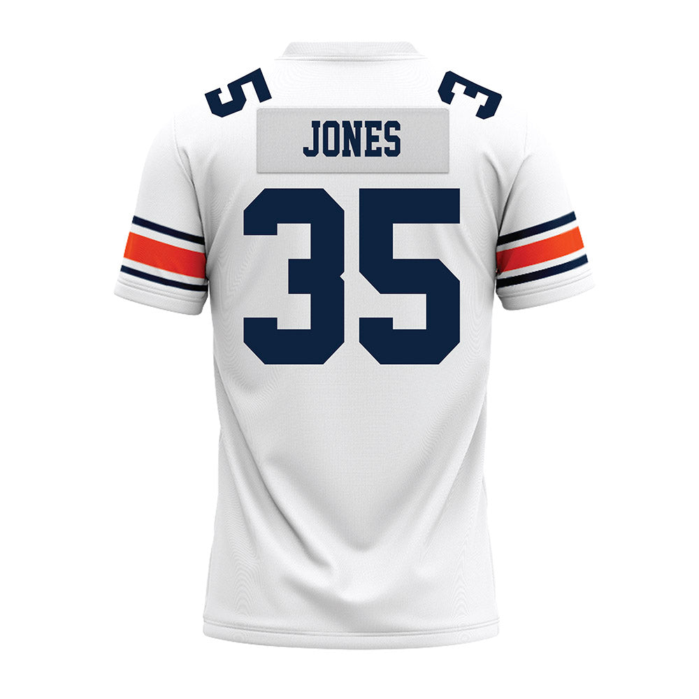 Auburn - NCAA Football : Justin Jones - White Youth Premium Football Jersey