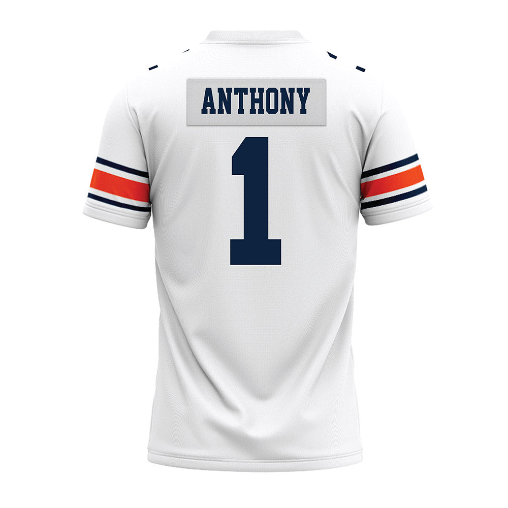 Auburn - NCAA Football : Champ Anthony - White Premium Football Jersey-1