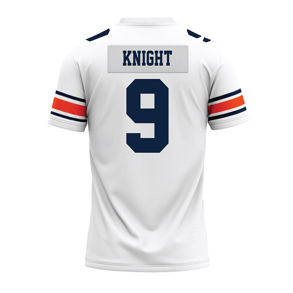 Auburn - NCAA Football : Deuce Knight - White Premium Football Jersey-1