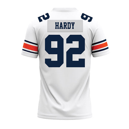 Auburn - NCAA Football : Jay Hardy - White Premium Football Jersey-1