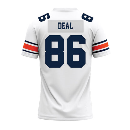 Auburn - NCAA Football : Luke Deal - White Youth Premium Football Jersey