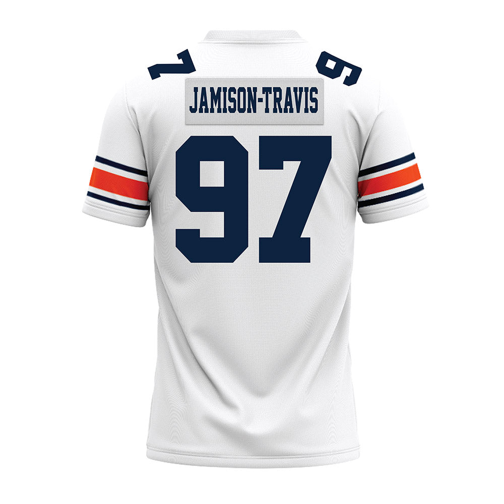 Auburn - NCAA Football : Quientrail Jamison-Travis - White Youth Premium Football Jersey