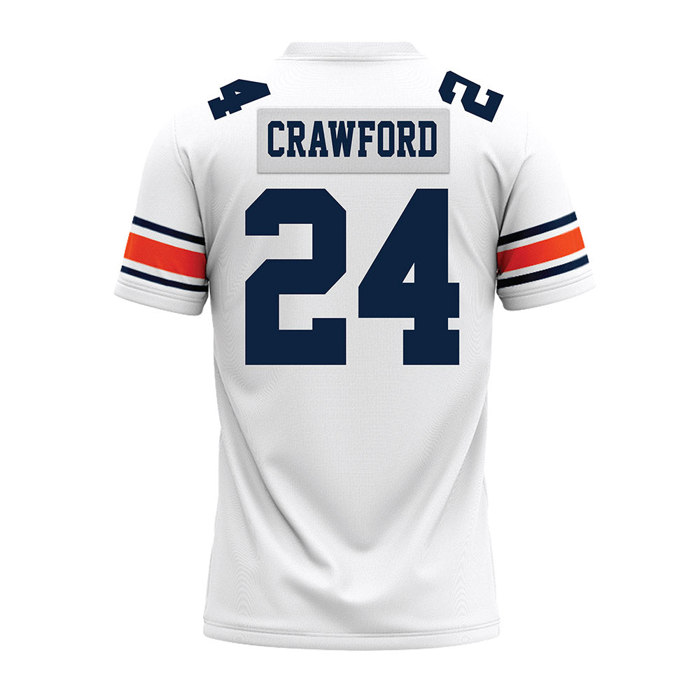 Auburn - NCAA Football : Keyron Crawford - White Youth Premium Football Jersey