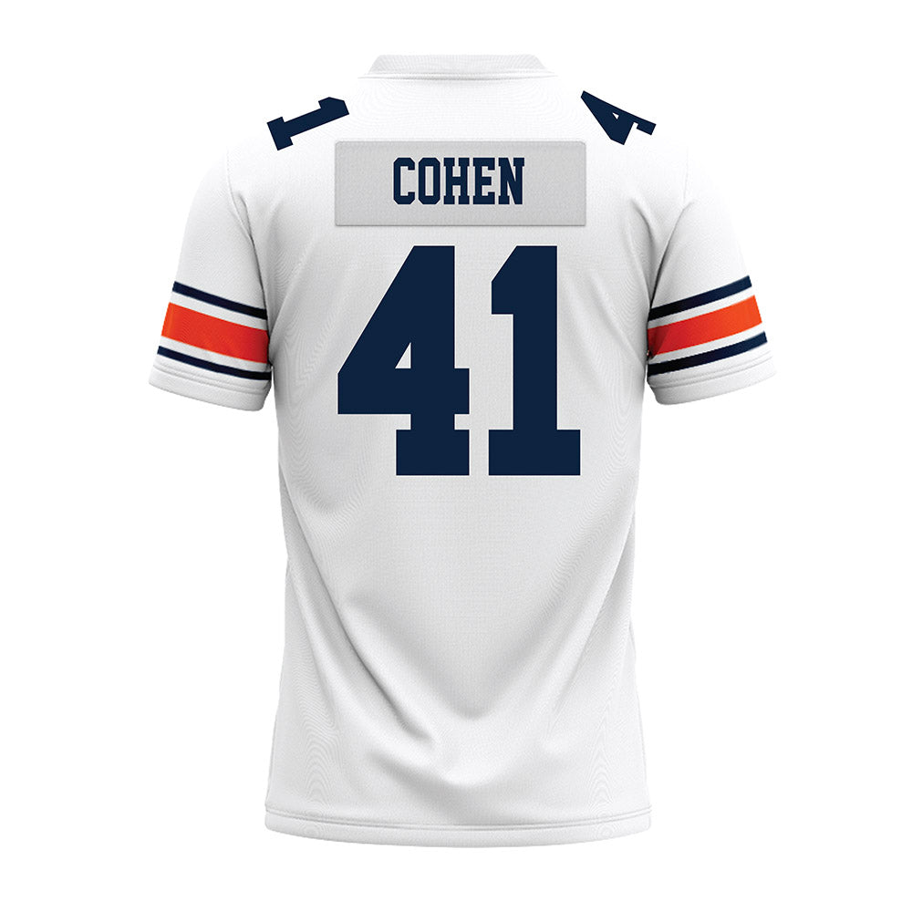 Auburn - NCAA Football : Josh Cohen - White Youth Premium Football Jersey