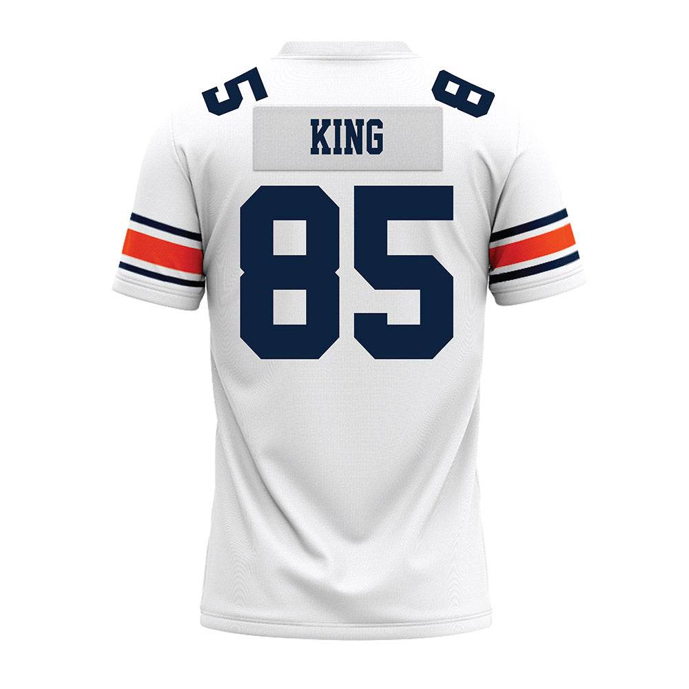 Auburn - NCAA Football : Cam'Ron King - White Youth Premium Football Jersey