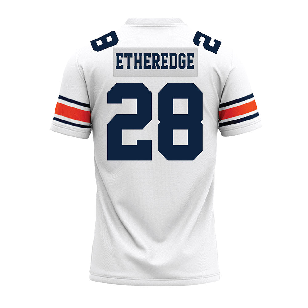 Auburn - NCAA Football : Camden Etheredge - White Youth Premium Football Jersey