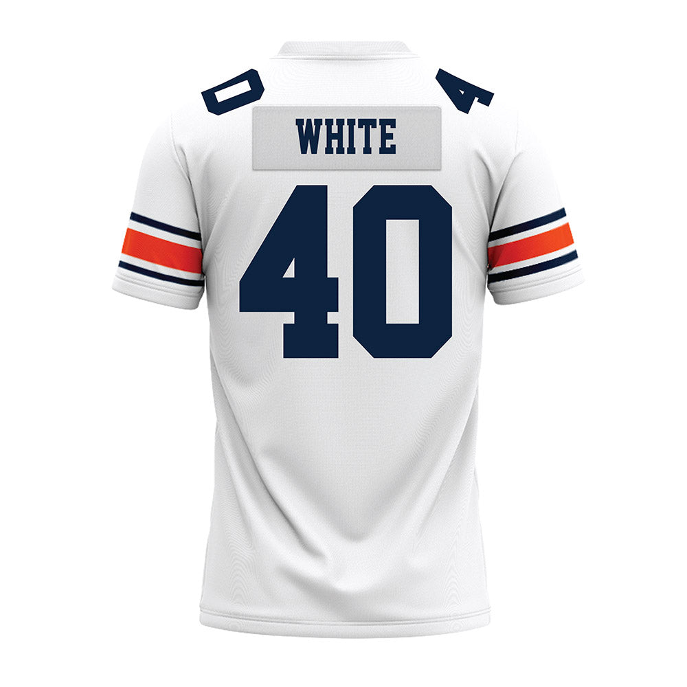 Auburn - NCAA Football : Jake White - White Youth Premium Football Jersey