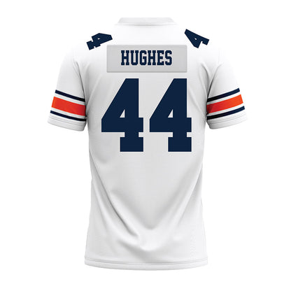 Auburn - NCAA Football : Reed Hughes - White Youth Premium Football Jersey