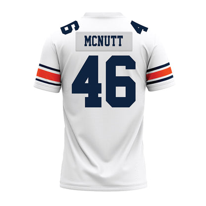 Auburn - NCAA Football : Keaton McNutt - White Youth Premium Football Jersey