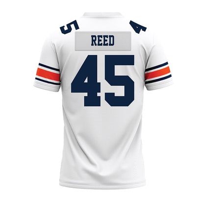 Auburn - NCAA Football : Darron Reed - White Youth Premium Football Jersey