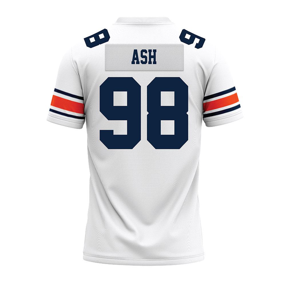Auburn - NCAA Football : James Ash - White Premium Football Jersey-1