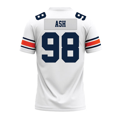 Auburn - NCAA Football : James Ash - White Premium Football Jersey-1