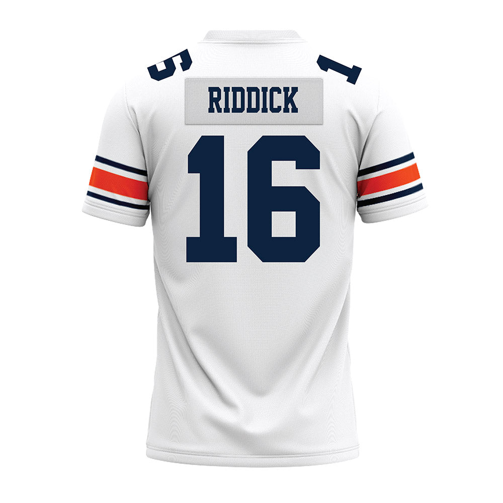 Auburn - NCAA Football : Demarcus Riddick - White Youth Premium Football Jersey