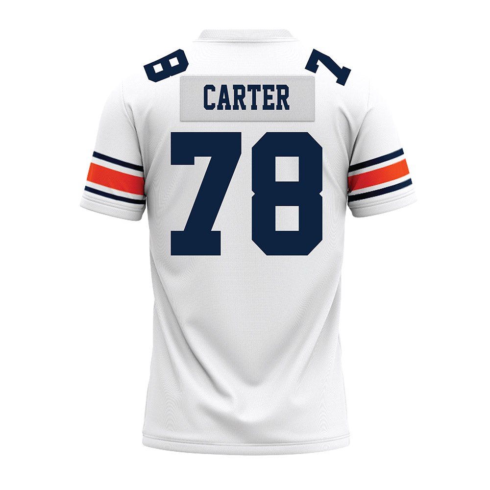 Auburn - NCAA Football : DeAndre Carter - White Youth Premium Football Jersey