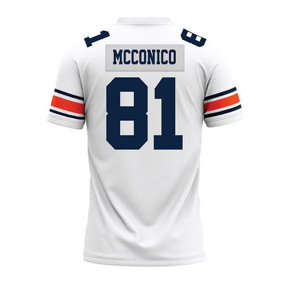 Auburn - NCAA Football : Greg McConico - White Youth Premium Football Jersey