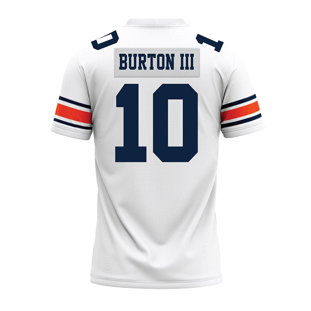 Auburn - NCAA Football : Caleb Burton III - White Youth Premium Football Jersey