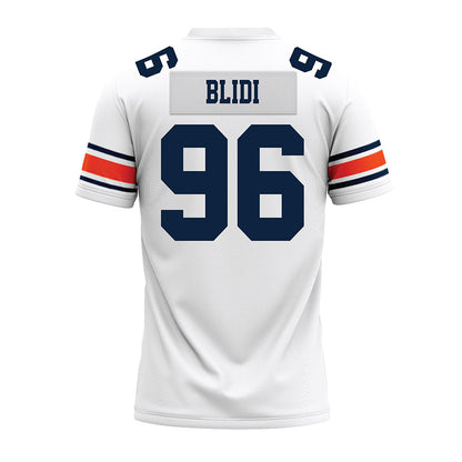 Auburn - NCAA Football : Philip Blidi - White Youth Premium Football Jersey