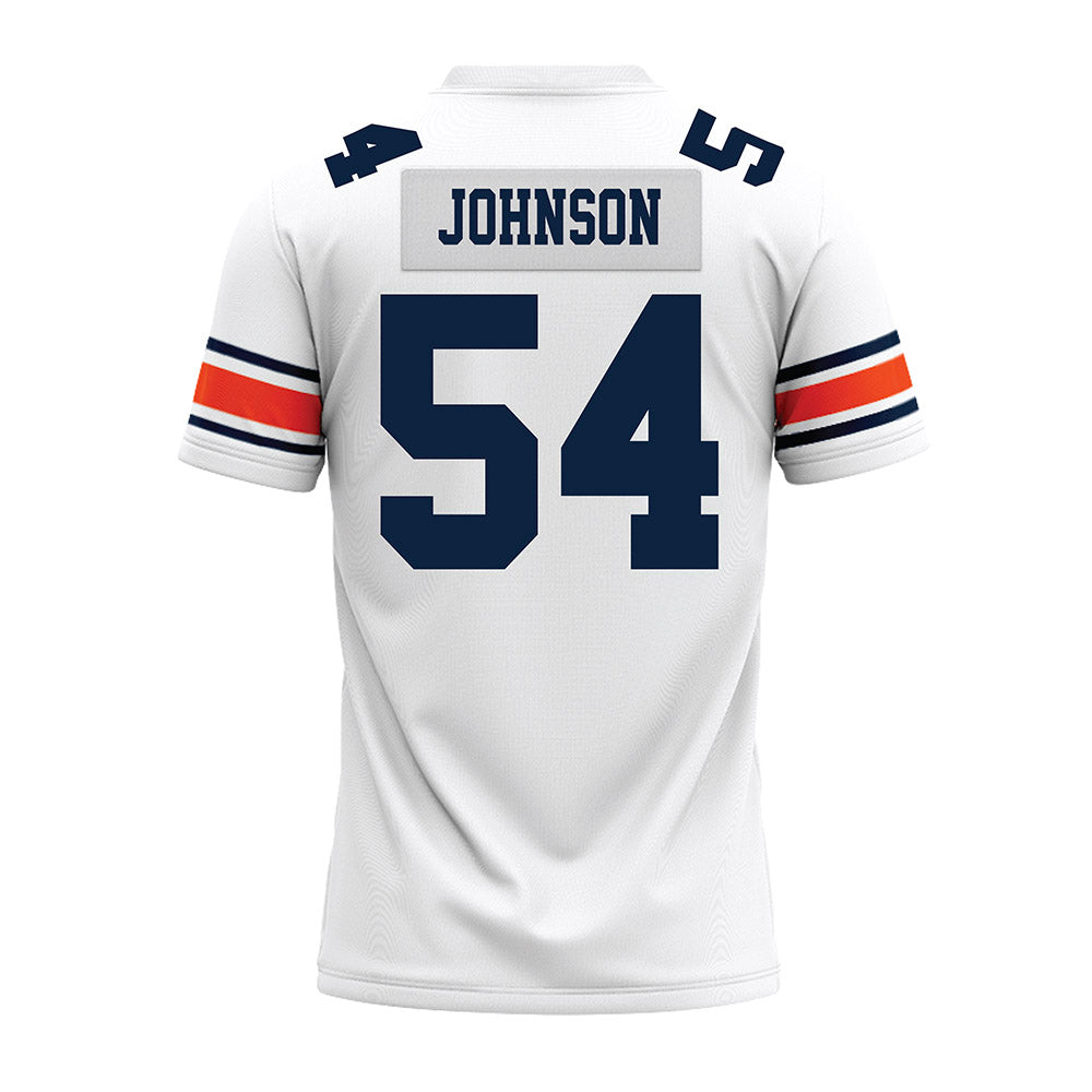 Auburn - NCAA Football : Tate Johnson - White Youth Premium Football Jersey