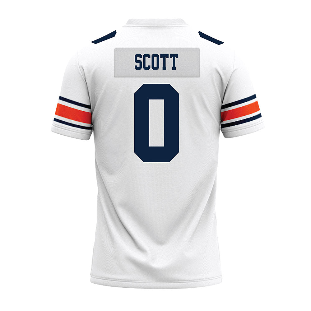 Auburn - NCAA Football : Keionte Scott - White Premium Football Jersey