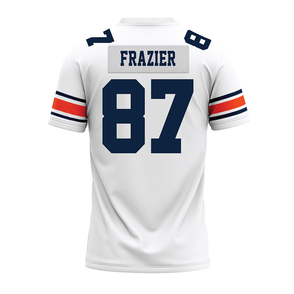 Auburn - NCAA Football : Brandon Frazier - White Youth Premium Football Jersey