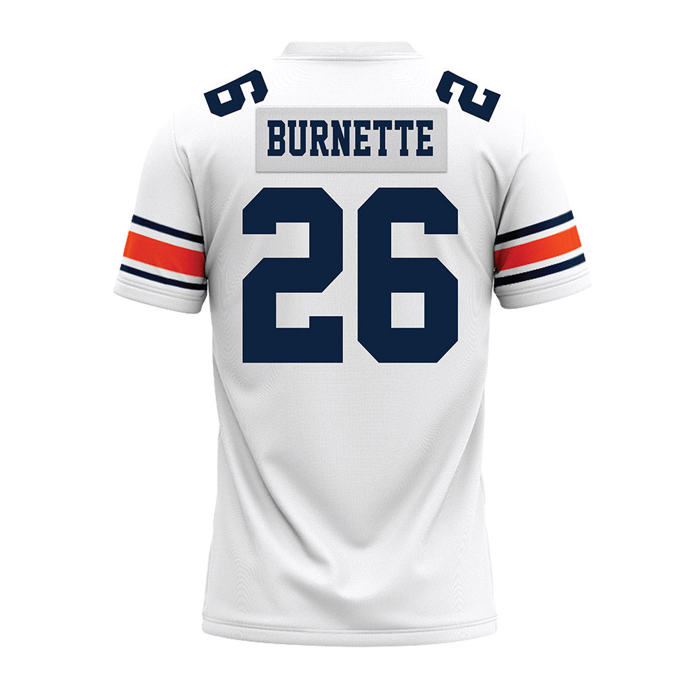 Auburn - NCAA Football : Christian Burnette - White Youth Premium Football Jersey