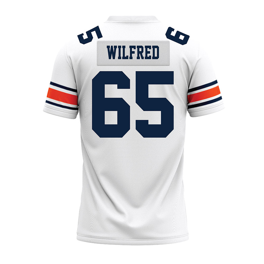 Auburn - NCAA Football : Seth Wilfred - White Youth Premium Football Jersey