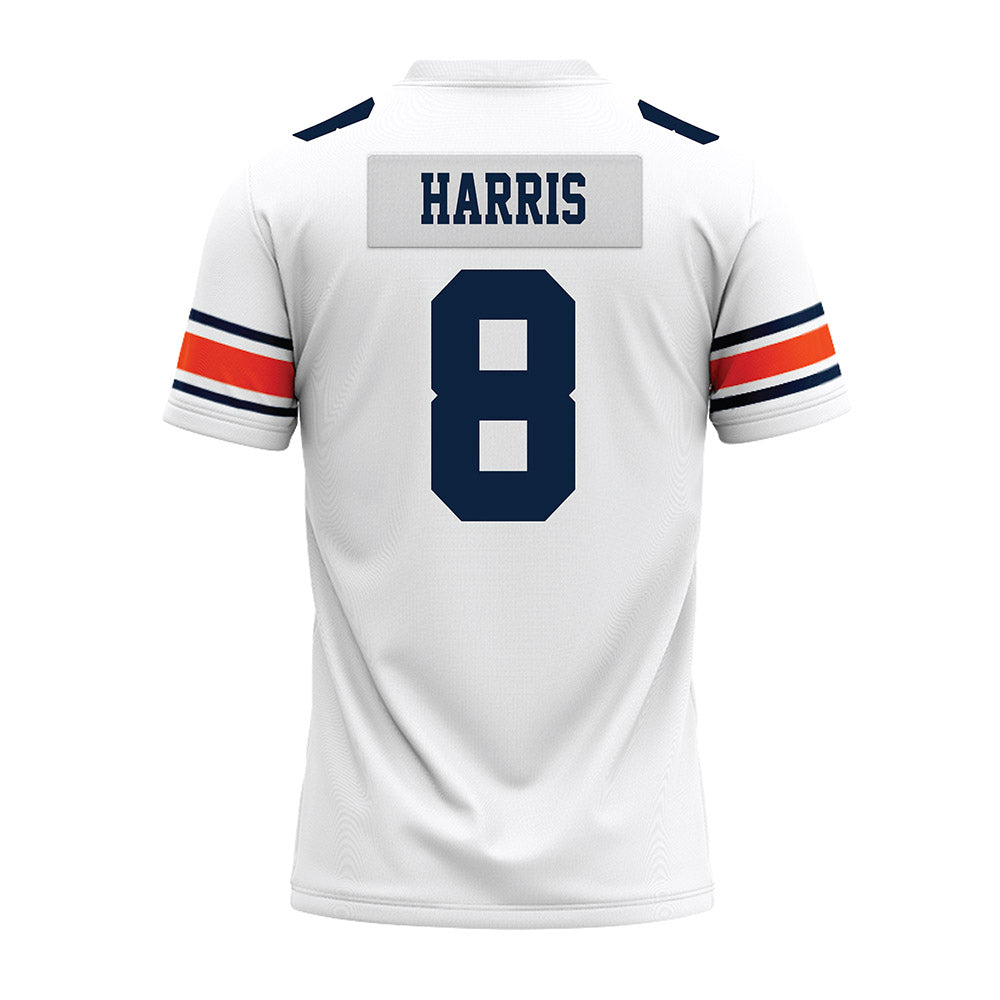 Auburn - NCAA Football : Kaleb Harris - White Premium Football Jersey-1