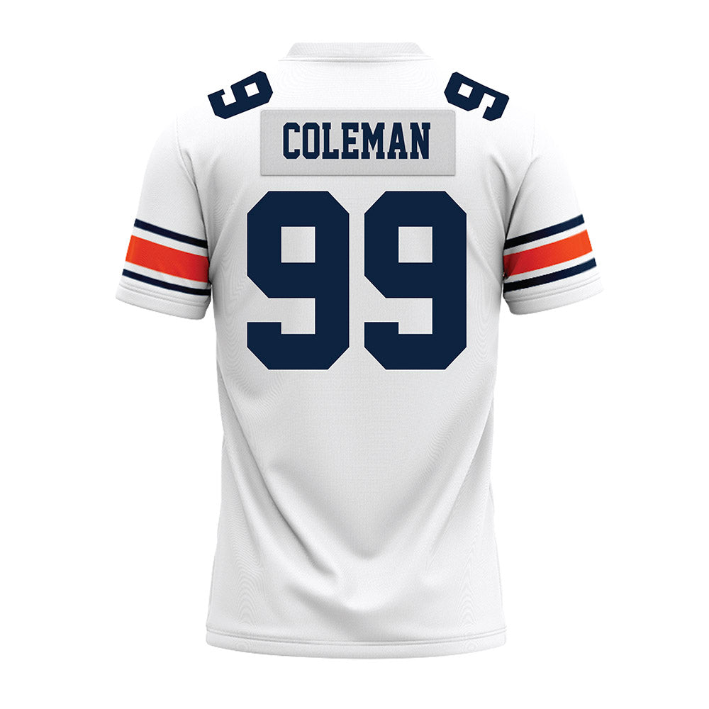Auburn - NCAA Football : Antonio Coleman - White Premium Football Jersey-1