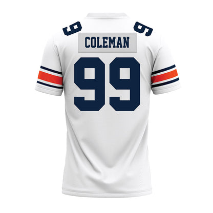 Auburn - NCAA Football : Antonio Coleman - White Premium Football Jersey-1