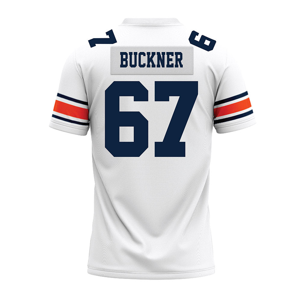 Auburn - NCAA Football : JR Buckner - White Youth Premium Football Jersey