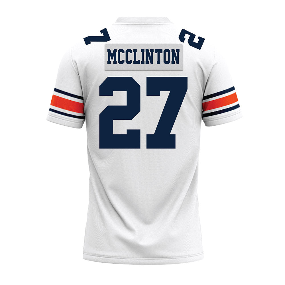 Auburn - NCAA Football : Mac McClinton - White Youth Premium Football Jersey