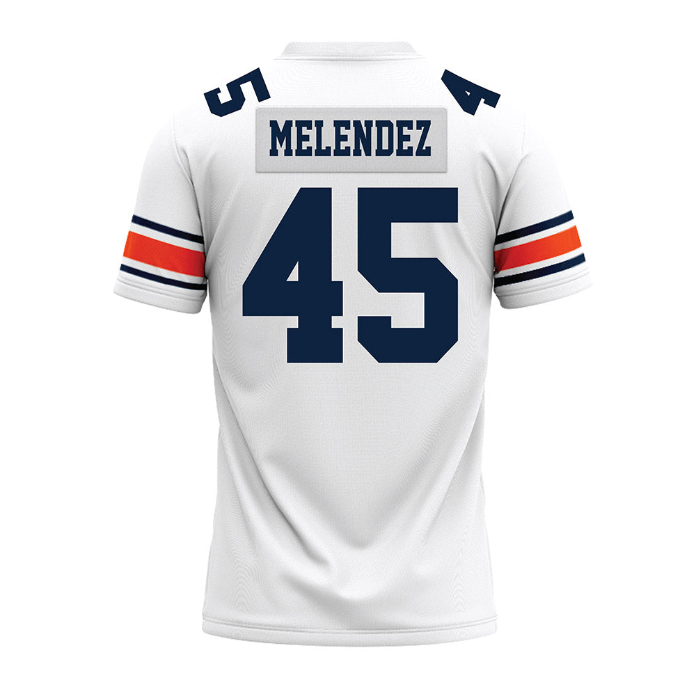 Auburn - NCAA Football : Antonio Melendez - White Premium Football Jersey-1