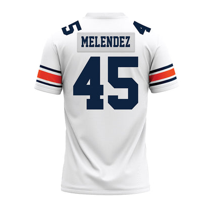 Auburn - NCAA Football : Antonio Melendez - White Premium Football Jersey-1