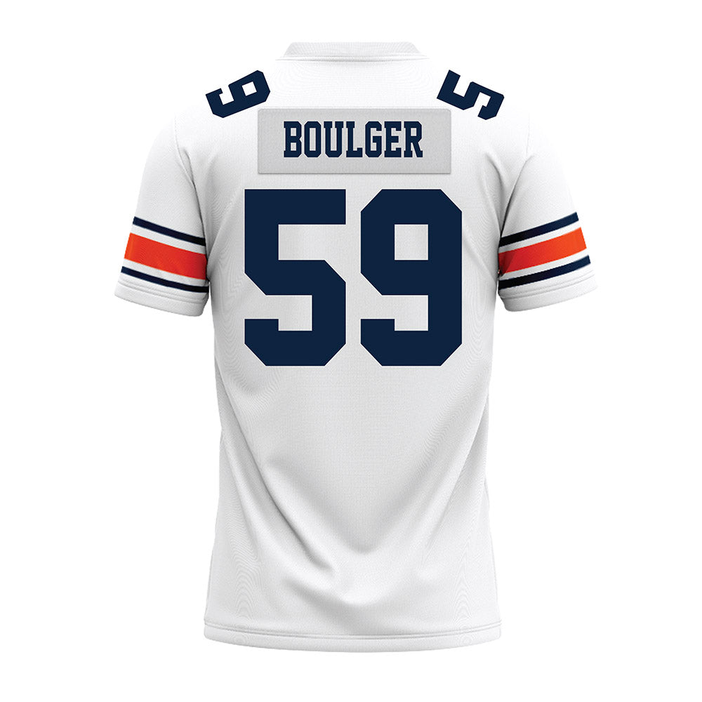 Auburn - NCAA Football : Isaac Boulger - White Youth Premium Football Jersey