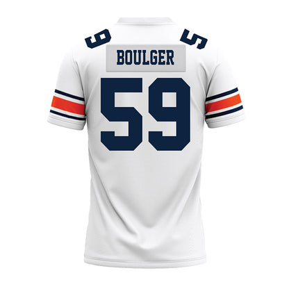 Auburn - NCAA Football : Isaac Boulger - White Youth Premium Football Jersey