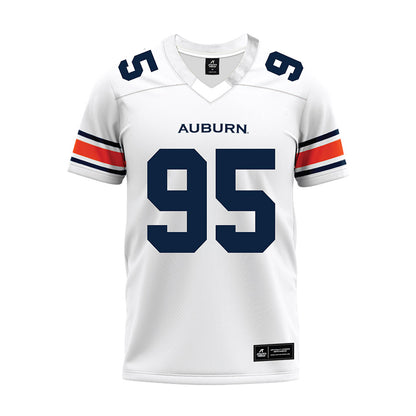 Auburn - NCAA Football : Jourdin Crawford - White Premium Football Jersey-0