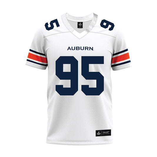 Auburn - NCAA Football : Jourdin Crawford - White Premium Football Jersey-0