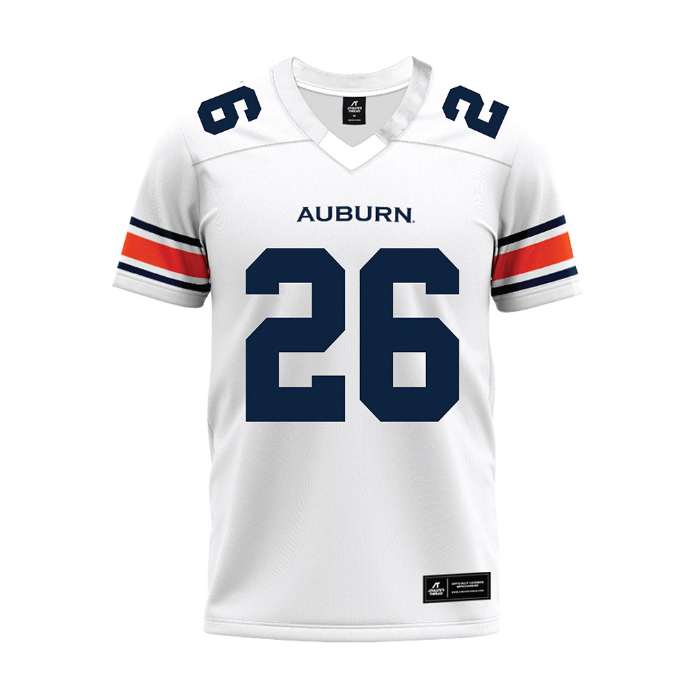 Auburn - NCAA Football : A'Mon Lane-Ganus - White Youth Premium Football Jersey