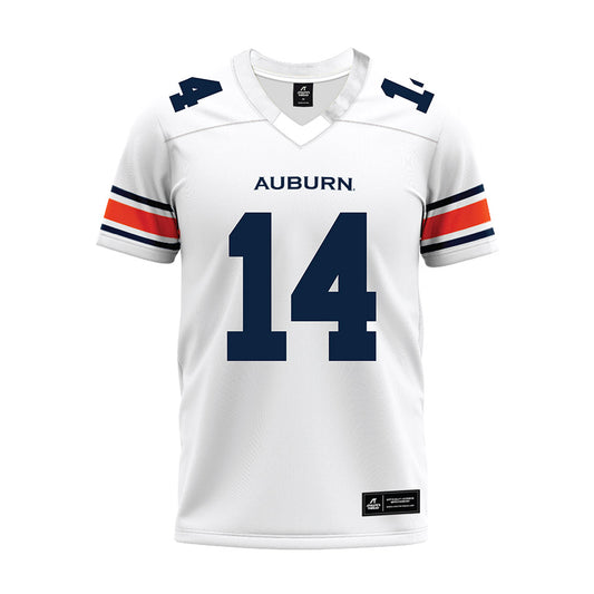 Auburn - NCAA Football : Rayshawn Pleasant - White Premium Football Jersey-0