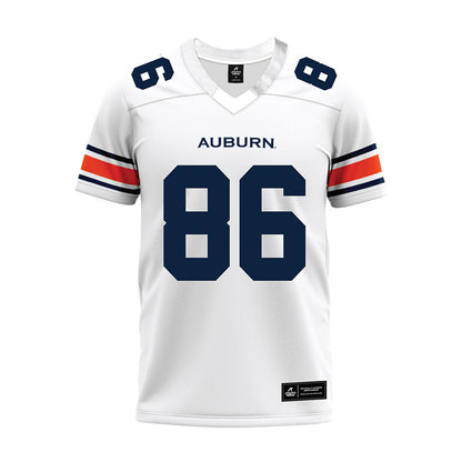 Auburn - NCAA Football : Luke Deal - White Youth Premium Football Jersey