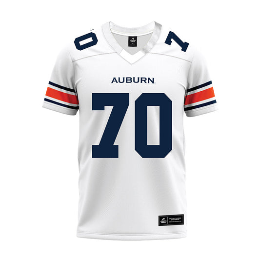 Auburn - NCAA Football : Favour Edwin - White Premium Football Jersey-0