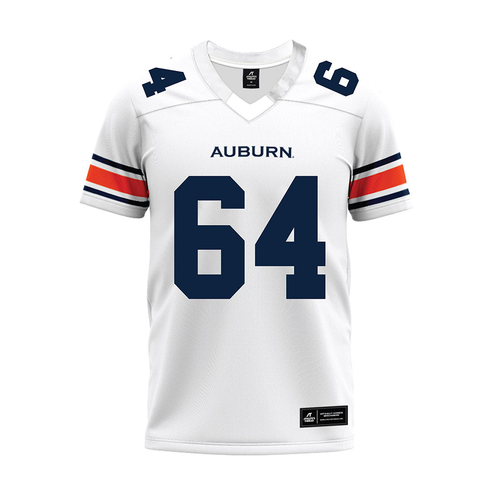Auburn - NCAA Football : Benton Cantey - White Premium Football Jersey-0