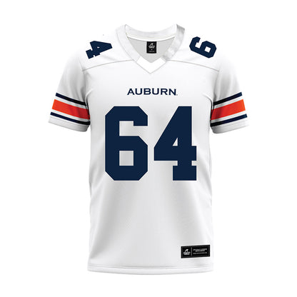 Auburn - NCAA Football : Benton Cantey - White Premium Football Jersey-0