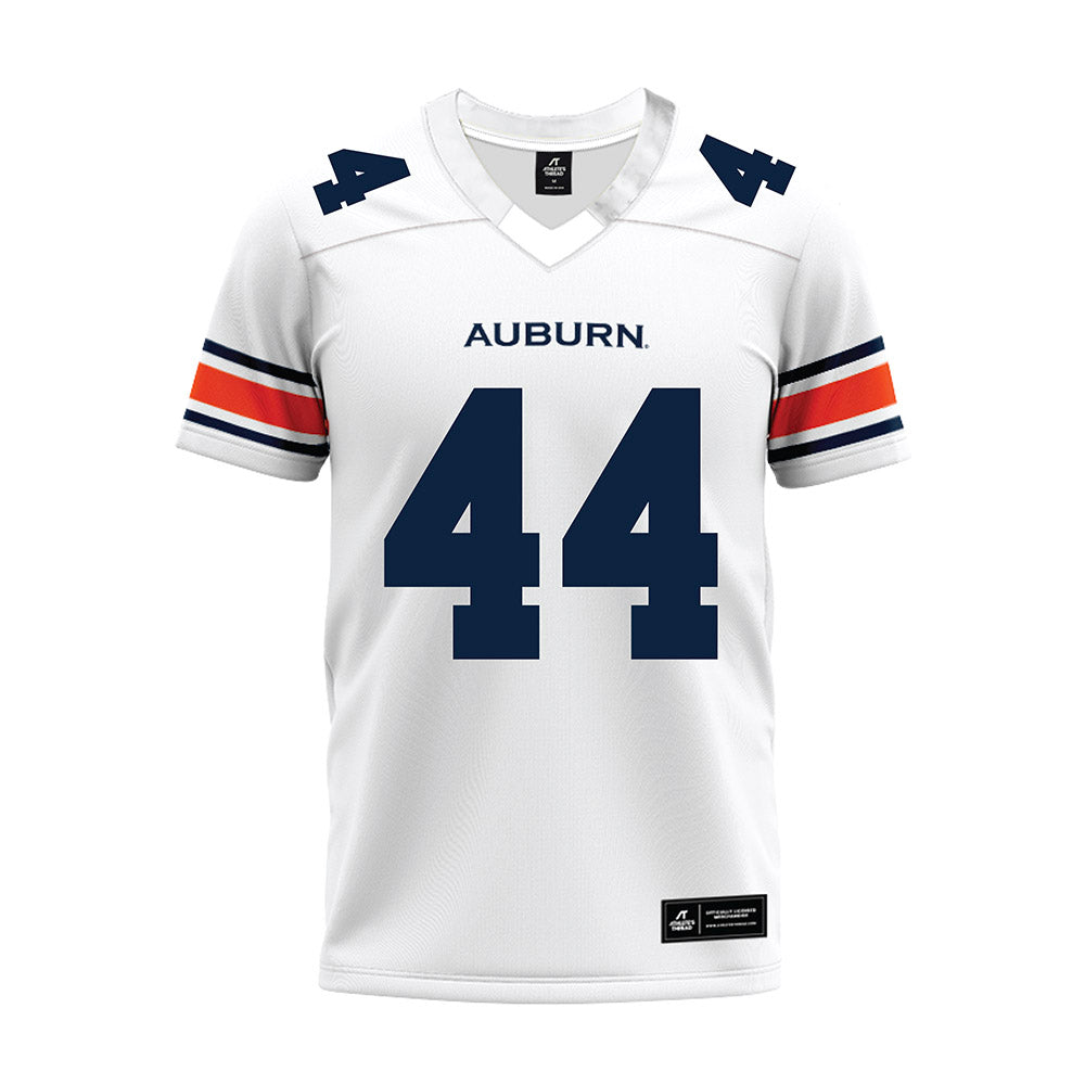 Auburn - NCAA Football : Reed Hughes - White Youth Premium Football Jersey