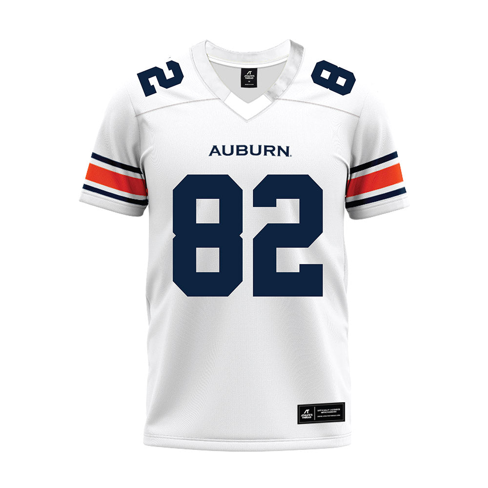 Auburn - NCAA Football : Jake Kruse - White Youth Premium Football Jersey