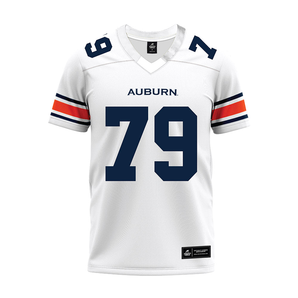 Auburn - NCAA Football : Tyler Johnson - White Youth Premium Football Jersey