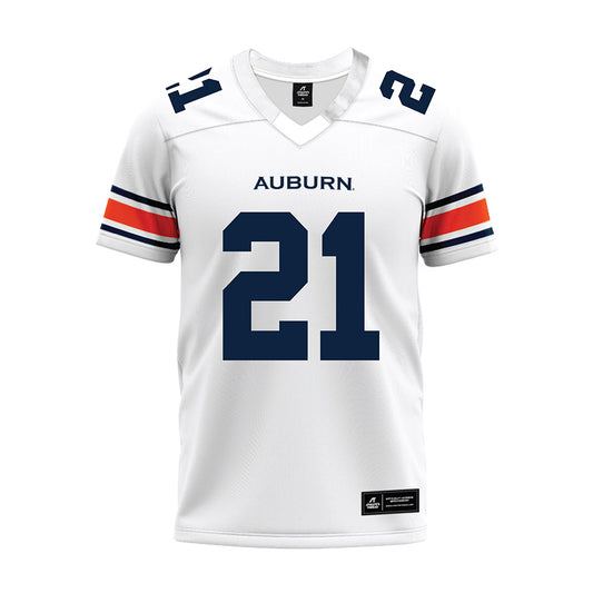 Auburn - NCAA Football : Anquon Fegans - White Premium Football Jersey-0